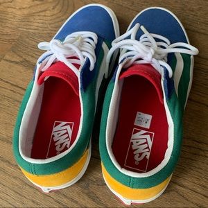 color blocking vans